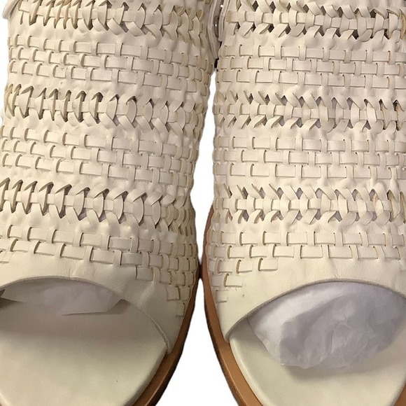 NWT Rag & bone ivory woven leather sandals size 5 - Picture 12 of 13